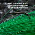 thumbnail image 4 of Bucktail Jig, Hair Jig, 8 Set of Pack Saltwater and Freshwater Baits, Hard Baits for Bass Flounder Striper Bluefish Halibut Redfish 1/2oz(Mixed), 4 of 7