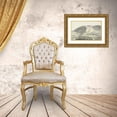 thumbnail image 3 of Josephus Augustus Knip 24x18 Gold Ornate Framed and Double Matted Museum Art Print Titled - Italian Landscape at Subiaco (C. 1787 - C. 1847), 3 of 4