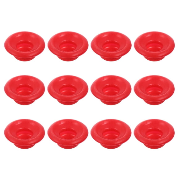 PBPBOX 12Pcs Red Plastic Swing Top Bottle Gaskets Leak Proof Sealers for Bar Use Wine Soda Juice