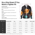 thumbnail image 5 of Gaeub Solar System Paper Art Men's and Women's UPF 50+ Long-Sleeved Sun Protection Clothing, Fishing Shirt Long Sleeve Zip-XX-Large, 5 of 7