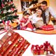 thumbnail image 4 of 12Pcs 75 X 51Cm Papel De Regalo Multicolor Rollo De Papel De Regalo De Navidad Patrón Colorido Para Manualidades De Bricolaje Día De La Madre Cumpleaños De Navidad Regalo De Boda Muyoka Hogar, 4 of 7