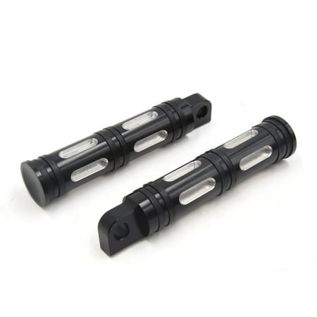 - Pair Edge Cut Motorcycle Foot Pegs Rest for Harley Davidson Sportster Touring Softail Road King