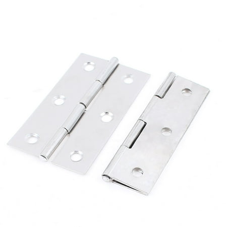 Uxcell Boat Caravan Cabinets Door Silver Tone Stainless Steel Hinge Uxcell Boat Caravan Cabinets Door Silver Tone Stainless Steel Hinge Hardware 2pcs