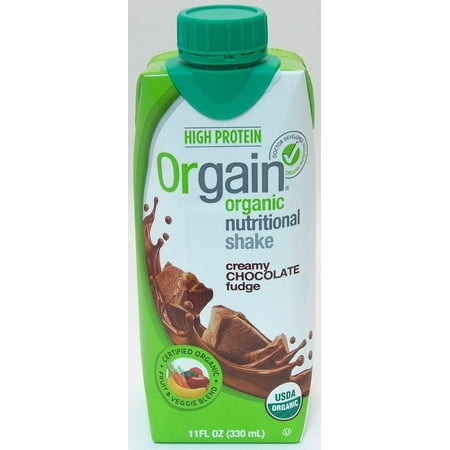 Creamy Chocolate Fudge RTD Meal Replacement Orgain 11 oz