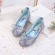thumbnail image 2 of Zapatos de princesa de Disney para niñas, zapatos de cuero coreanos congelados de cristal de tacón alto para niños, nuevos zapatos para puesta en escena de primavera, 24 plantillas de 16,5 CM Gao Jinjia LED, 2 of 2