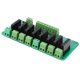 thumbnail image 4 of Módulo de relé Componente electrónico de estado sólido de 8 canales con fusible de resistencia Entrada CC de 5 V, 4 of 10