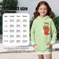 thumbnail image 7 of Psesaysky Cute Frog Strawberry Print Girls Oversized Hoodies Fleece Pullover Sweatshirts Kids Fashion Hoodie Dress Casual Outfits Fall Winter Clothes for 13-14 Years, 7 of 7