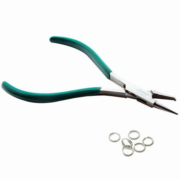 Split Ring Opening Pliers Stone Setting Jewelry Beading & Wire Wrapping Making