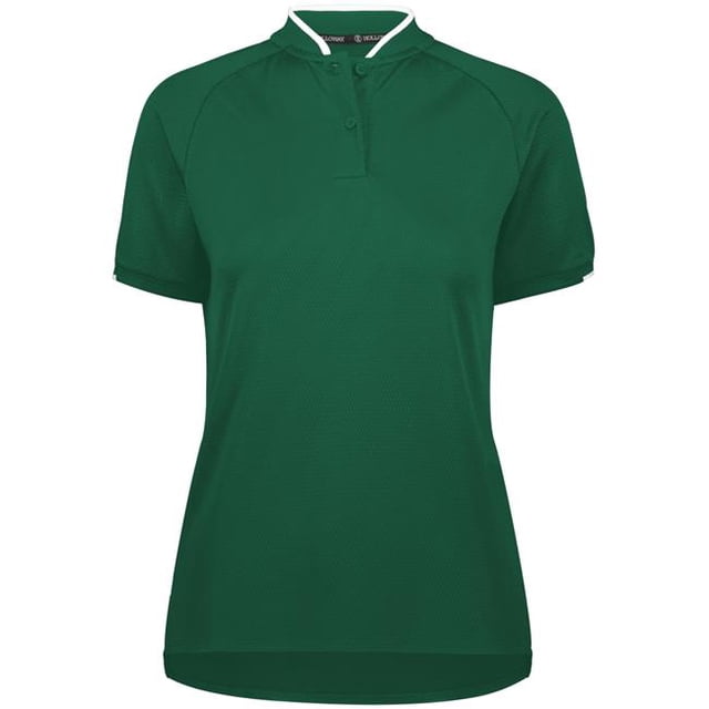 Femmes Recruteur T-Shirt&44; Vert Foncé & Blanc - 2XL