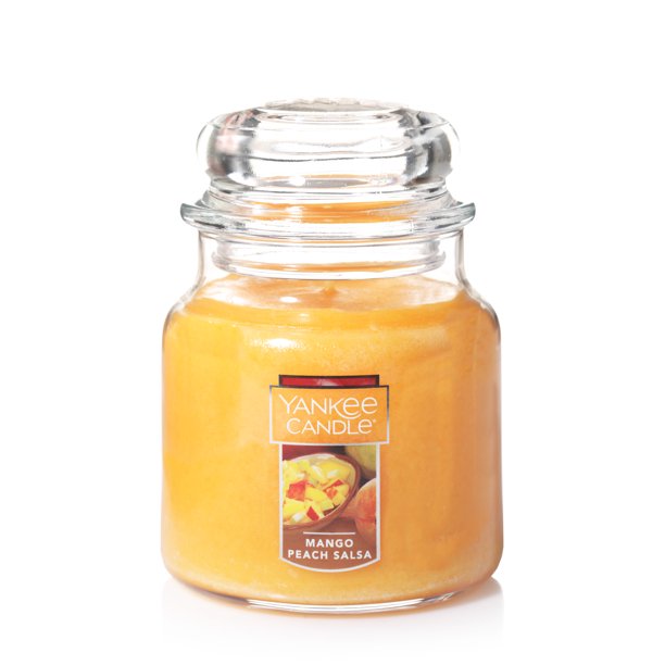 Yankee Candle Medium Jar Candle, Mango Peach Salsa