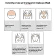 thumbnail image 4 of Polvos compactos para maquillaje Yuxing Nature Color 2x transparentes resistentes al agua finos, 4 of 4