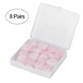 thumbnail image 3 of Greensen Silicone Earplugs, Ear Plugs, Pink Ear Plug For Swimming Electrical Work Home Sleep, 3 of 8