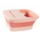 thumbnail image 3 of Lavabo plegable para pies, grande, portátil, con tapa, cubo para baño de pies Rosa, 3 of 9