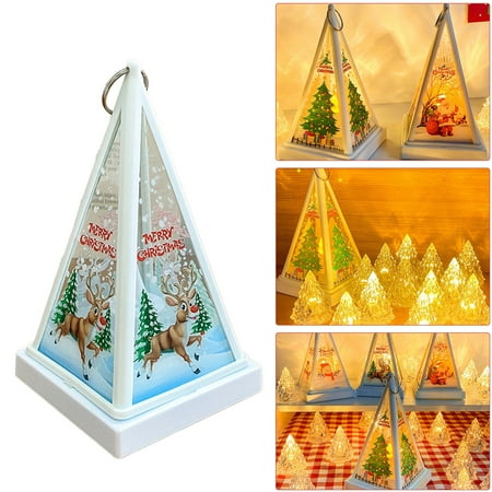 

Christmas Series Atmosphere Nightlight Christmas Decorative Ornament Small Iceberg Atmosphere Light Nightlight