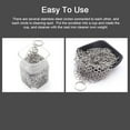 thumbnail image 4 of Stainless Steel Chainmail Scrubber for Cast Iron & Cookware Cleaning, 4 of 6