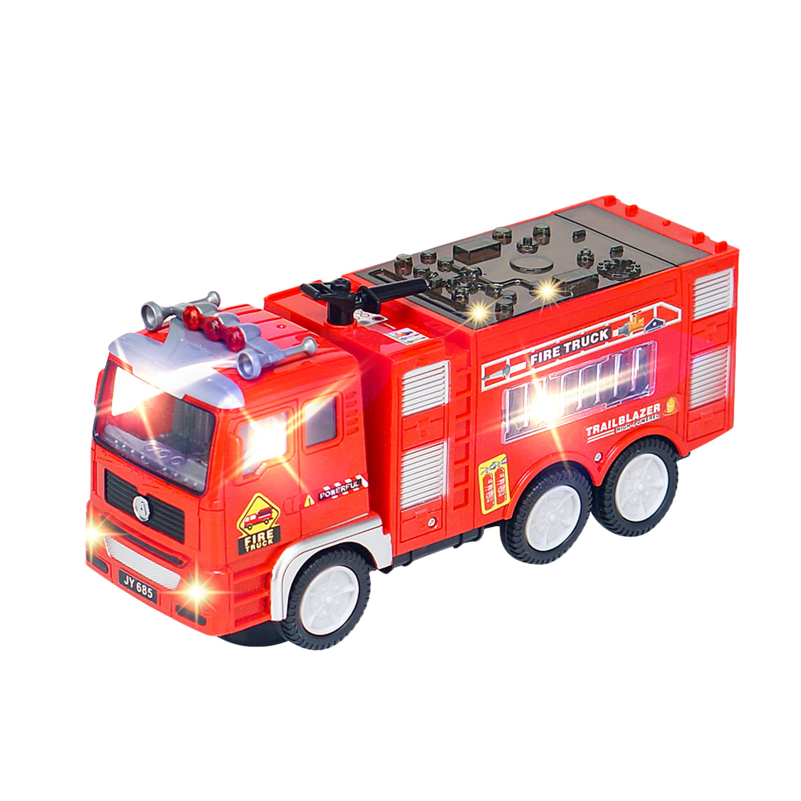 Teamsterz Fire Engine Lights & Siren Sounds & Ladder kids Diecast Toy 37cm Long 
