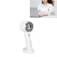 thumbnail image 5 of Ventilador De Mano, Viento Fuerte, Batería De 1200 MAh, 3 Velocidades, Ventilador Portátil, Tamaño Portátil, Diseño Simple, Carga USB Para Viajes, Hogar, Oficina ANGGREK Blanco, 5 of 8