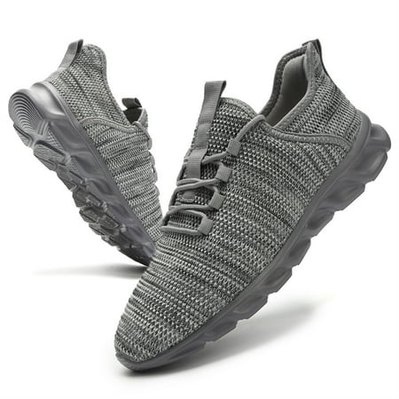 

Linenghs Men s Sneakers Casual Running Walking Fitness Slip On Shoes