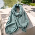 thumbnail image 4 of Lumtrix Women’s Scarf Soft Fall Winter Wrap 70.87 Inch Long Lightweight Shawl with Tassel Fashion Scarves H One Size, 4 of 5
