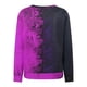 thumbnail image 5 of Sudadera de manga larga con estampado de cuello redondo para mujer Blusa informal Tops Pompotops  gfhjh10226, 5 of 6