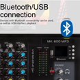 thumbnail image 2 of Mezcladora de audio G-MARK MK800MP3 de 8 canales con Bluetooth y USB MP3, 2 of 9