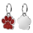 thumbnail image 5 of Shulemin Pet Tag Claw Shape Decorative Durable Paw Dog ID Tag for Hiking,Silver, 5 of 8