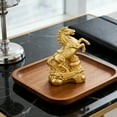 thumbnail image 5 of Chinese New Year Horse Statue, 2026 PVC Feng Shui ZodiacHorse Figurine, lessing Souvenir Sculpture Attracting Wealth and Good Luck,2PCS, 5 of 7