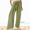thumbnail image 2 of Sngxgn Women's Joggers Lightweight Hiking Pants Workout Lounge Casual Outdoor(Mint Green,S), 2 of 5
