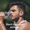 thumbnail image 2 of Ganchos para los oídos diseñados para AirPods Pro de 2.ª generación, AirPods Pro, diseñados para AirPods 3 y 2 y 1, accesorios para auriculares, antideslizantes, diseño ergonómico, ajuste cómodo (lavanda) [patente registrada en EE. UU.] 2 piezas Rojo Verde Cocina, Decoración y Otros, 2 of 5