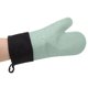 thumbnail image 5 of Manoplas De Silicona Para Horno, Guantes Protectores Largos Para Horno De Cocina De 2 Dedos De Grado Alimenticio Con Lazo Para Sujetar Platos Cergrey Verde, 5 of 8