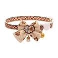 thumbnail image 4 of Gargantilla para con lazo, ajustable, elegante, accesorio para el cuello de mascotas, suministros para gatos, gargantilla decorativa para gatitos, 4 of 8