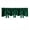 Green, variant on Bow Window Valance Curtain, Polyester Ruffled Short Valance with Bows for Kitchen Bedroom Window Decor, 57in W x 17.7in H (Orange)