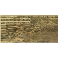 thumbnail image 4 of Historic Panoramic View - Baltimore Maryland - Sachese 1869 - Vintage Wall Art, 4 of 4