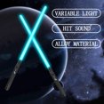 thumbnail image 4 of Juguetes de Ciencia Light Up Saber - Espadas LED con efecto de sonido Juguete de sable de luz de metal (Negro) Tmvgtek Nuevos Originales, 4 of 9