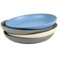 thumbnail image 1 of Shopwithgreen Deep Dinner Plates Set of 4 Alternative for Plastic Plates, Microwave and Dishwasher Safe Wheat Straw Plates, Unbreakable Kids Plate Set with 4 Colors(7.8 inch), 1 of 6