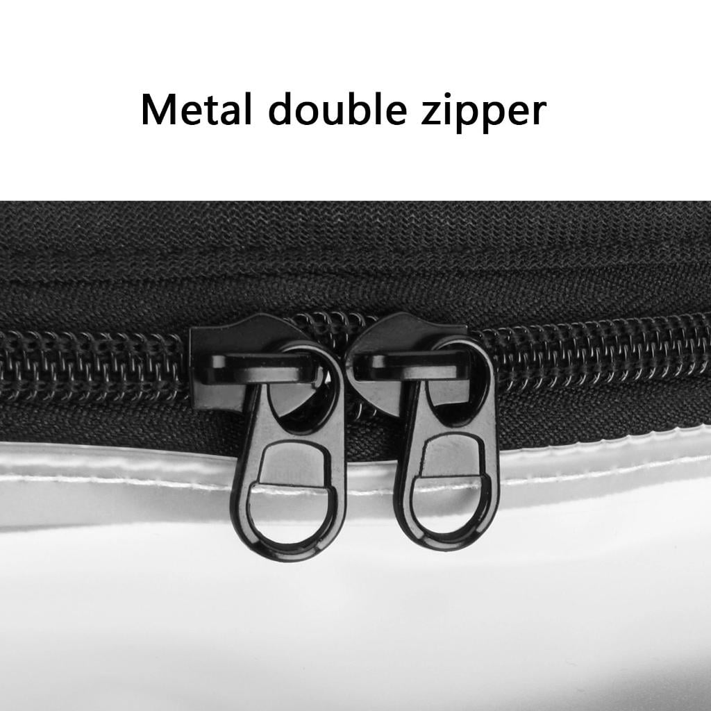 Yihuala 40/41inch Electric Guitar Clear Cover with Side Storage Pocket Guitar Case Easy to Carry