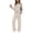 Soft Beige, variant on WIHOLL Women 2 Piece Casual Outfits Henley Long Sleeve Top Drawstring Wide Leg Pants Soft Daily Matching Sets With Pockets 2026 Fall Fashion