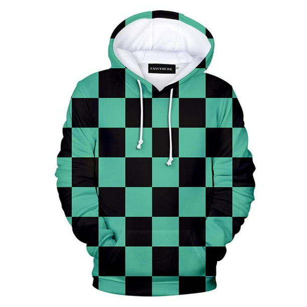 Shiyao Demon Slayer Japanese Anime Cosplay Unisex Zip Hoodies And Kimetsu No Yaiba Boy S Sweatshirt Jacket Green S Walmart Com Walmart Com