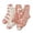 Pink, variant on Cozy Star Pattern Fuzzy Sleeping Socks for Indoor Home Wear Soft Slouchy Bed Footwear One Size Blue