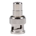 thumbnail image 2 of BNC Cable Adapter, Metallic Silver BNC M/F Connectors, Professional For Surveillance CCTV System, 2 of 8