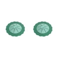 thumbnail image 4 of Matsuzay Cubierta de drenaje de piso de silicona desodorante portátil colador de baño de cocina giratorio accesorios de filtro de cabello Verde 2piezas, 4 of 6