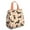 Dachshund and Flower, variant on Dog Mom Insulated Lunch Bag for Women & Adults,Large Portable Soft Cooler Lunch Bag,Thermal Food Storage Tote with Pearl Cotton,8.66L,8.75x5.75x9.5 Inch
