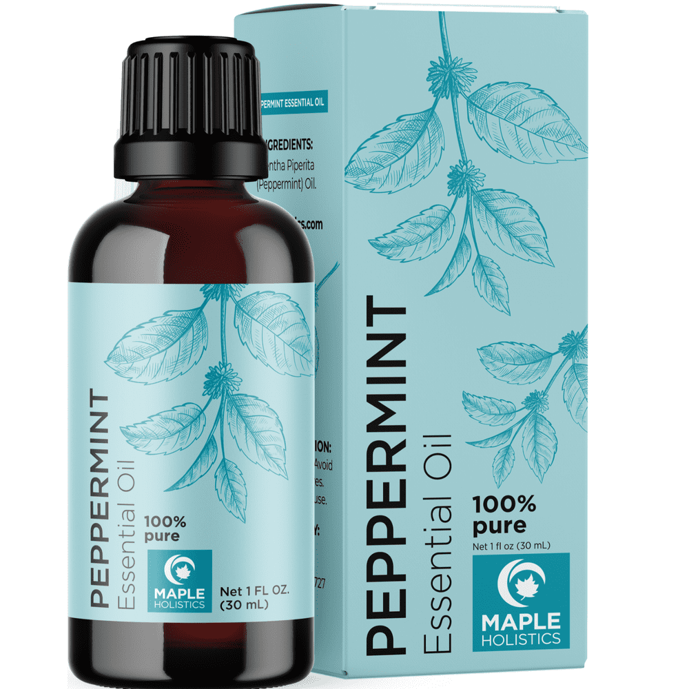 Pure Peppermint Essential Oil for Mice Undiluted Natural Mint Blend Air Freshener Radiant Skin