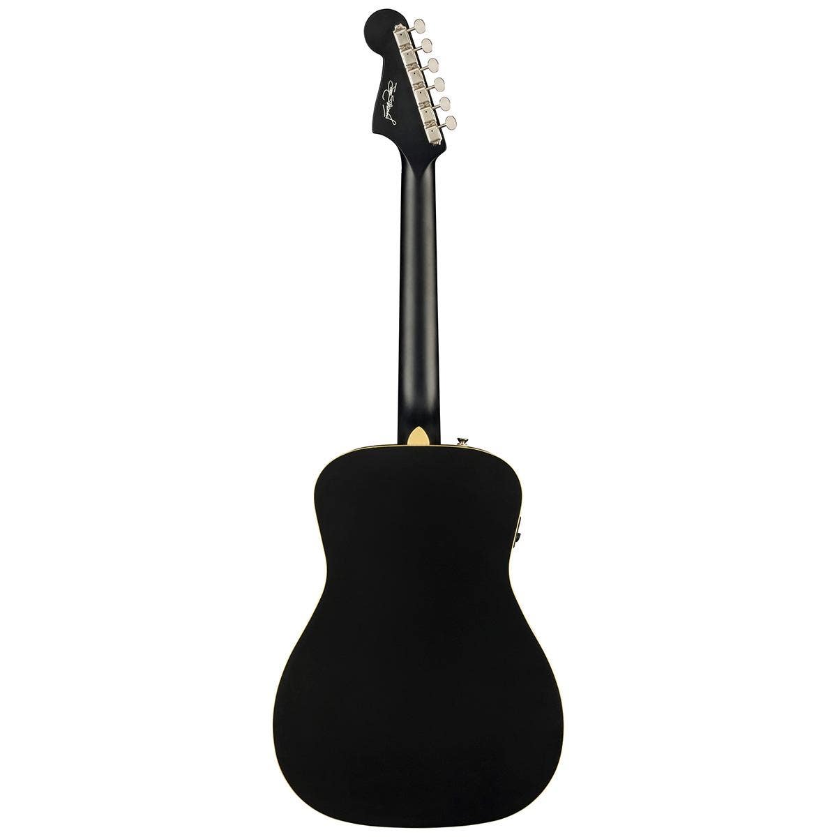 Fender Joe Strummer Campfire Electric Guitar, Walnut Fingerboard, Matte Black