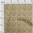 thumbnail image 2 of oneOone Cotton Poplin Beige Fabric Asian Japanese Floral Sewing Craft Projects Fabric Prints By Yard 42 Inch Wide, 2 of 4