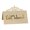 Beige Gold color, variant on Necvior 100Pcs 3D Floral Crown Eid Mubarak Table Card Ramadan Hollow Out Paper Placecard