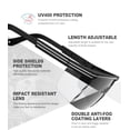 thumbnail image 4 of Gafas de seguridad xaegistac Antivaho UV400, 4 of 9