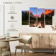 thumbnail image 4 of Elephant Stock El Capitan Yosemite National Park Wall Art - Horizontal Multi Panel Canvas - Living Room Wall Decor - Nature Multi Panel - Blue And Orange Decor - 24" x 14", 4 of 4