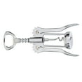 Mainstays Stainless Steel Wing Corkscrew and Wine Stopper Set, Silver