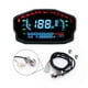 thumbnail image 2 of Riwesomey Velocímetro digital LCD para motocicleta, tacómetro, temperatura del agua, indicador de combustible, kilometrajeVelocímetro digital Accesorios para motos, 2 of 6
